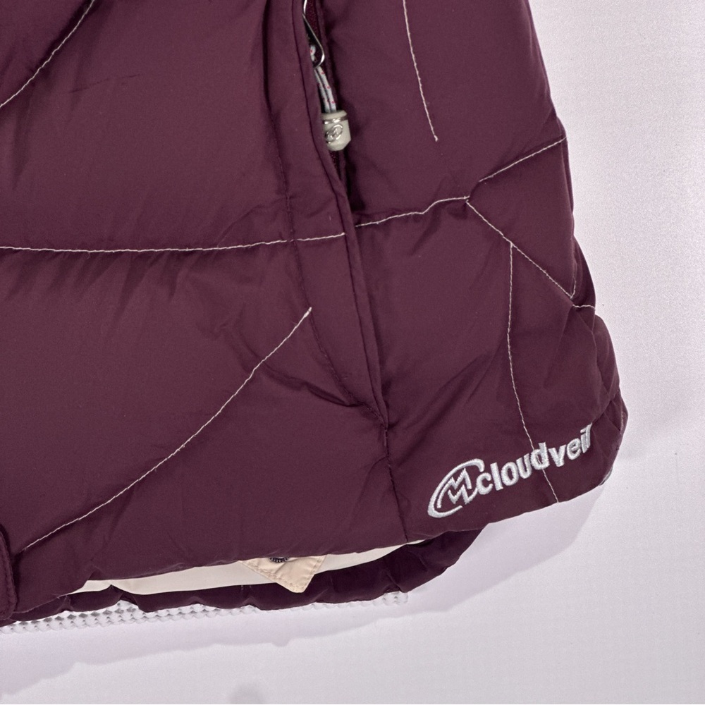 Cloudveil Women’s Ski Jacket RECCO Goose Down Plum S - Picture 7 of 16